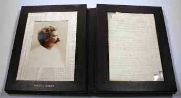 [Tom Sawyer: A Play]. Autograph working notes. No place, [probably…