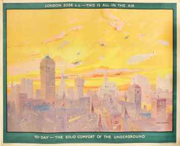 1926 London Underground Poster 2026 Future Transport