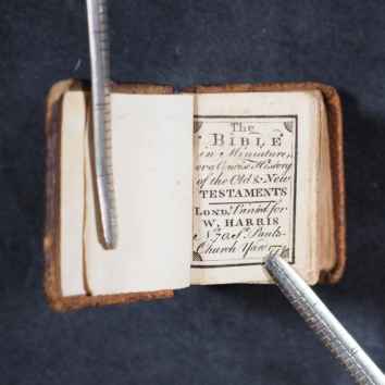 Bible in Miniature or a Concise History of the Old…