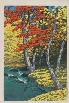 Oirase no Aki : The autumn landscape in the bay…