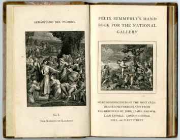 Felix Summerly's Hand Book for the National Gallery, with …pictures&hellip;