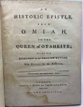Dedication copy - 1775 