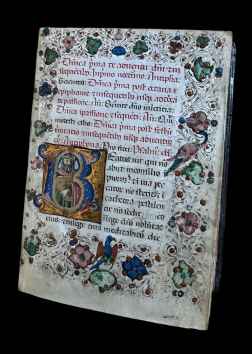 15th Century Northern Italian Illuminated Psalter and Prayerbook in a&hellip;