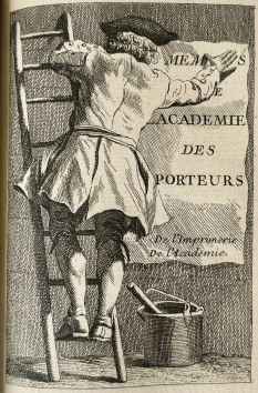 Paris street pedlars, hawkers and distributors of pamphlets and books
