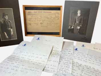 Group of documents about a navy officer who was with&hellip;