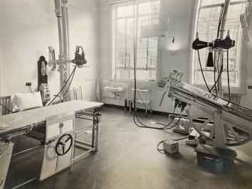 Portfolio of 78 original photographs of X-ray equipment
