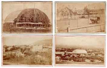 Group of 7 cartes de visite of Salt Lake City & Wyoming