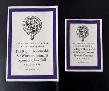 Relating To The State Funeral of Sir Winston Churchill At&hellip;