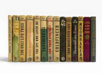 The James Bond Novels - All First Editions In Dust&hellip;