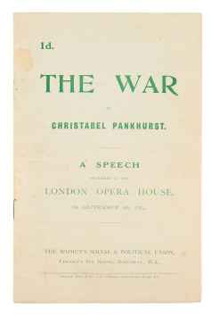 The War: A Speech Delivered at the London Opera House&hellip;