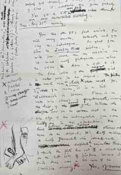 Two autograph signed letters to Desmond Macready Chute