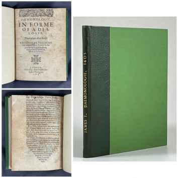 Daemonologie, in Forme of a Dialogue, Divided in three books.