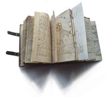 UNUSUAL HYBRID MANUSCRIPT & PRINTED SCIENCE