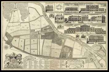 Rocque’s plan of Kew Gardens