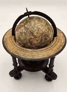 A scarce and beautiful miniature celestial globe produced in Amsterdam&hellip;