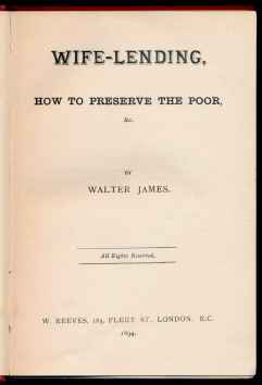 How to Preserve the Poor, &c. ... W. Reeves, 185&hellip;