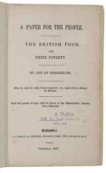 A paper for the people. The British poor and their…
