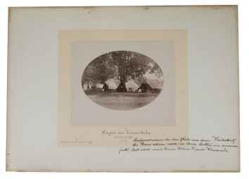 [Photograph album showing tiger hunting in British India].