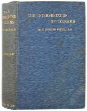 The Interpretation of Dreams, first English edition.