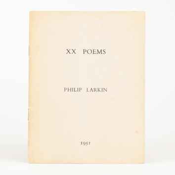 XX Poems by Philip Larkin, first edition