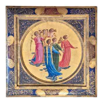 A Very Fine Painting of Eight Heralds and Angels Illuminated&hellip;