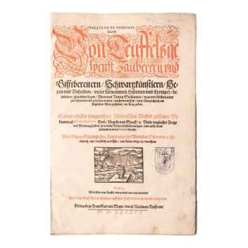 Theatrum De Veneficis, Das ist: Von Teuffelsgespenst Zauberern und Gifftbereitern&hellip;