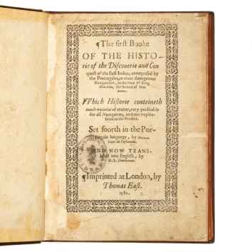 The first booke of the historie of the discouerie and&hellip;
