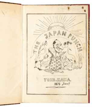 Japan Punch. A sequential run of 60 monthly issues, 1879-1883.