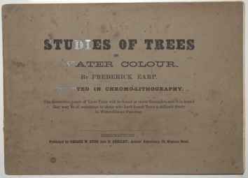 Studies of Trees in Water Colour. By Frederick Earp. Executed…