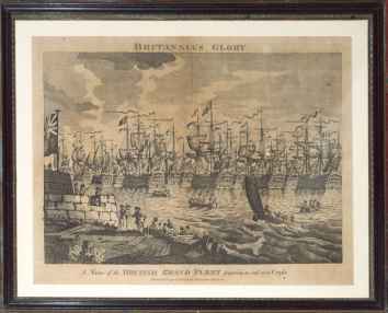 Britannia's Glory. A View of the British Grand Fleet prpearing&hellip;