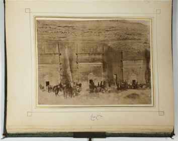 Photo album of Persian dignitaries' 1904 pilgrimage to Mecca, including&hellip;