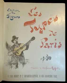 Les Types de Paris. Dessins de Jean-François Raffaëlli.